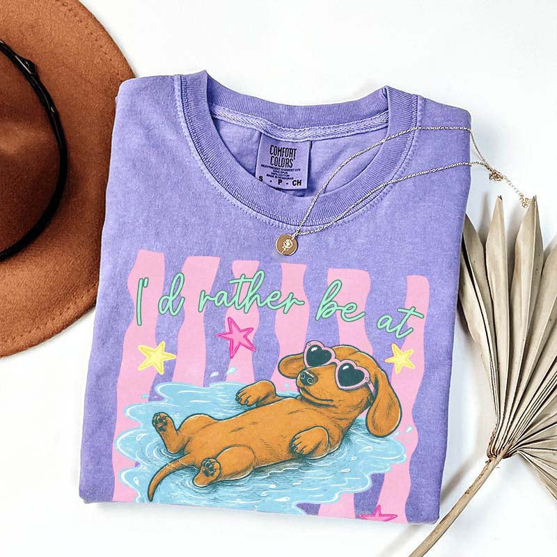 I'd Rather Be At The Lake T-Shirt