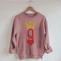 Queen Of Hearts Sweatshirt