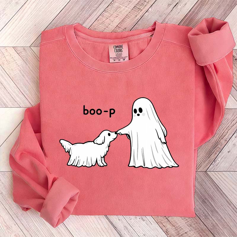 Spooky Season Boo-P Halloween Crewneck Sweatshirt