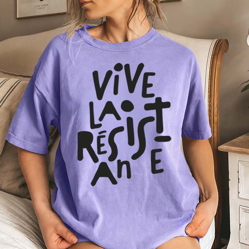 Vive La Résistance Feminist T-Shirt