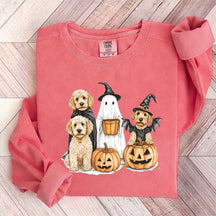 Halloween Goldendoodle Ghost Dog Lover Sweatshirt
