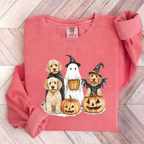 Halloween Goldendoodle Ghost Dog Lover Sweatshirt