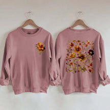 Autumn Cottagecore Autumn Floral Sweatshirt