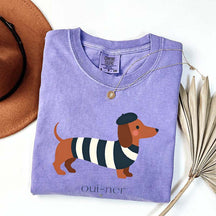 Oui-Ner Sausage Dog T-Shirt