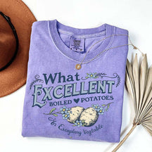 What Excellent Boiled Potatoes Funny Meme T-Shirt