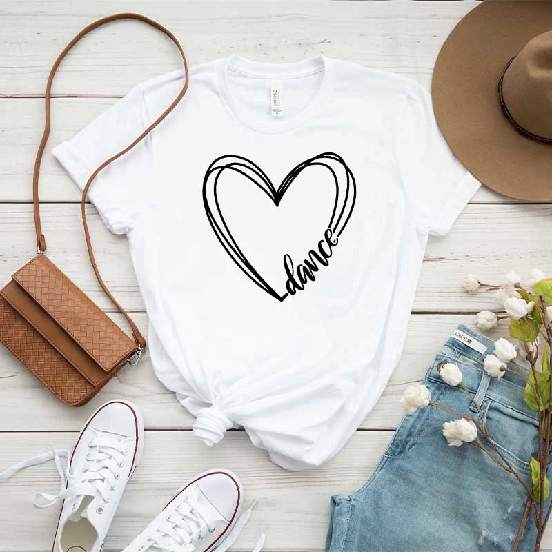 Dance Heart Ballerina T-Shirt