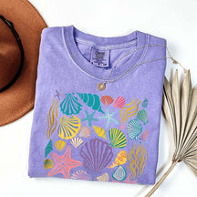 Vintage Seashells Ocean T-Shirt