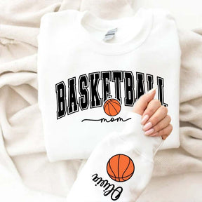 Personalized Basketball Mom Sweatshirt