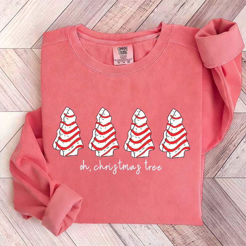 Retro Oh Christmas Tree Sweatshirt