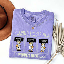 Pickleball Player Comfort Colors T-Shirt