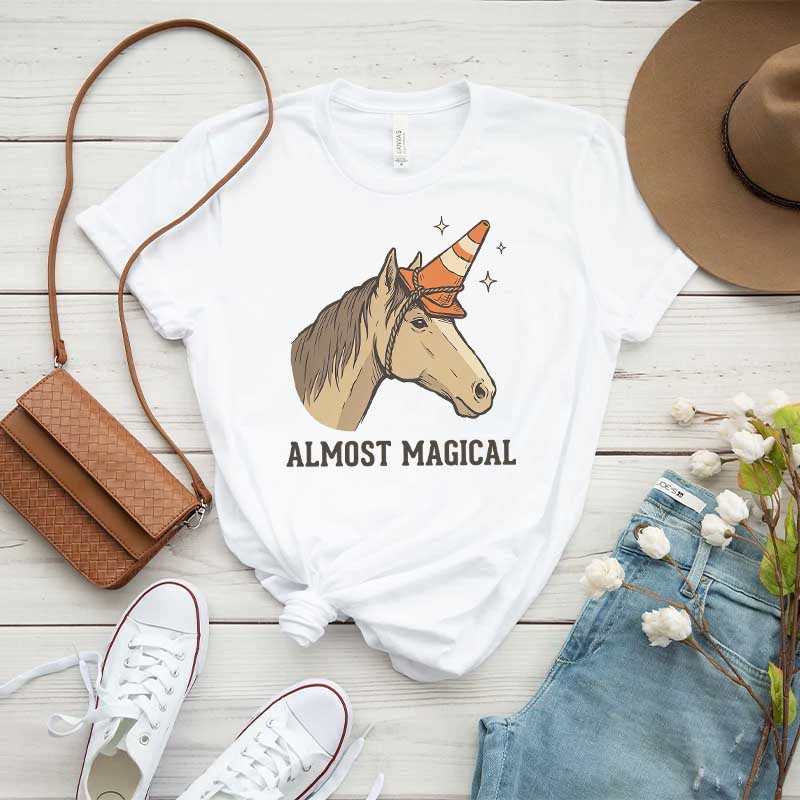 Funny Horse Almost Magical T-Shirt