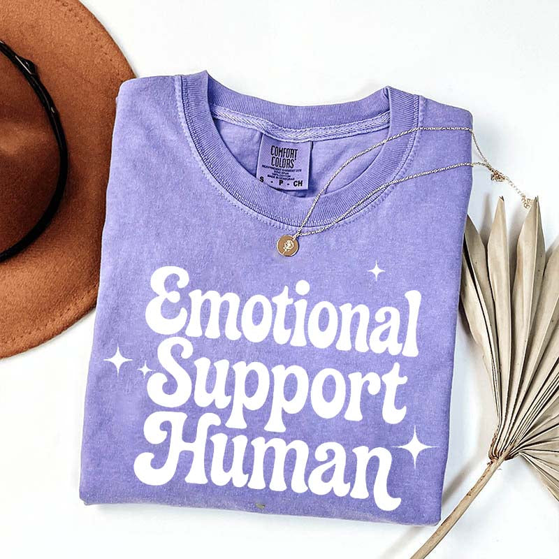 Emotional Support Human Minimalist T-Shirt