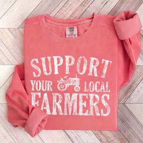 Support Your Local Farmers Country Living Sweatshirt