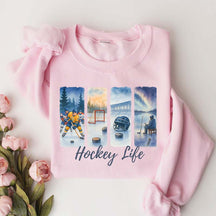 Cute Hockey Mom Life Sweatshirt