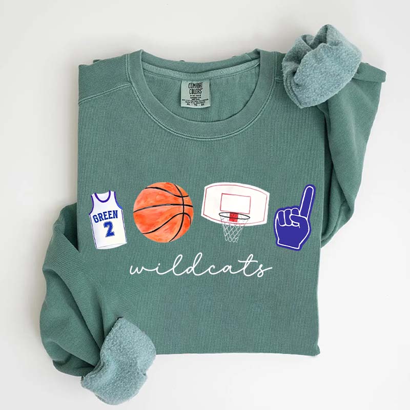 Customizable Basketball Season Sweatshirt