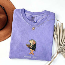 Funny Officiant Gift for Fisherman O-fish-iant T-Shirt