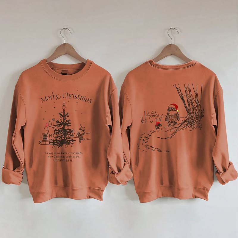 Winnie And Piglet Christmas Sweatshirt