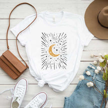 Comfort Colors Boho Moon Celestial T-Shirt