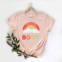 Take a Look it's in a Book Rainbow T-Shirt
