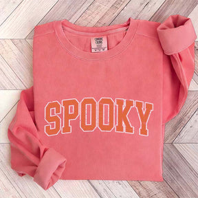 Retro Orange Stay Spooky Sweatshirt