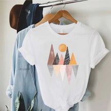 Geometric Minimalist Art T-Shirt