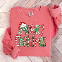 Womens Merry Christmas Cute Sweatshirt