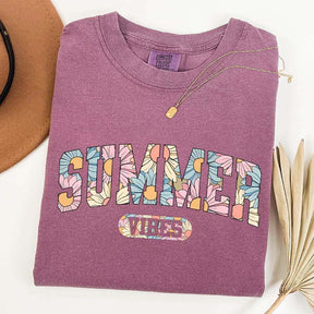Cute Beach Vacation Summer Vibes T-Shirt