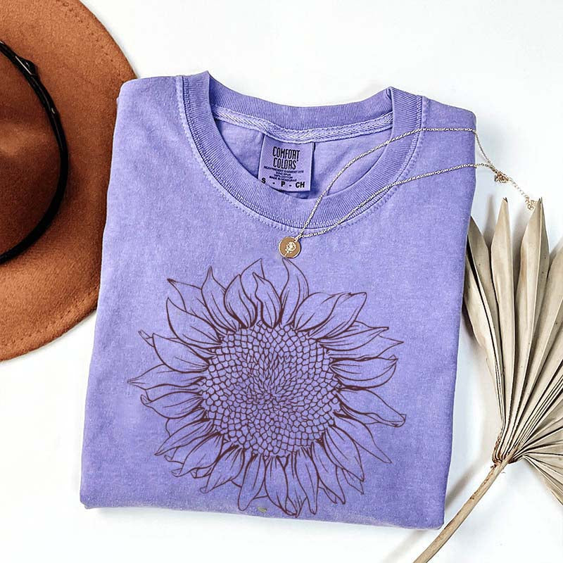 Comfort Colors Sunflower T-Shirt