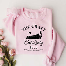 Crazy Cat Lady Club Sweatshirt
