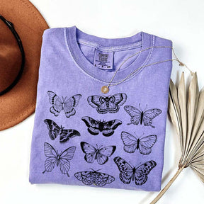 Vintage Butterfly and Moth Minimalist T-Shirt