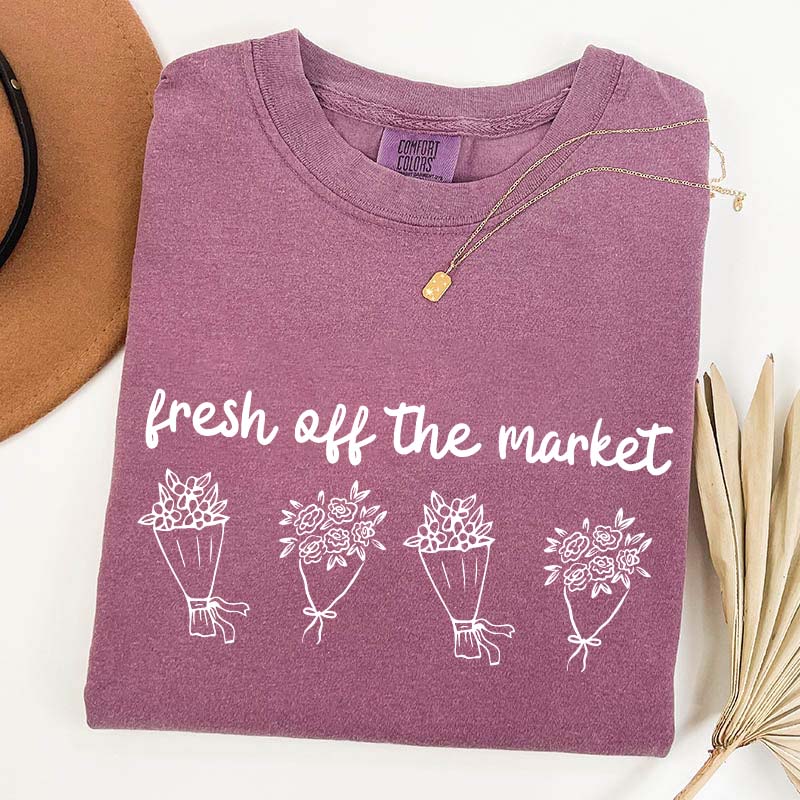 Fresh Off The Market Engagement T-Shirt