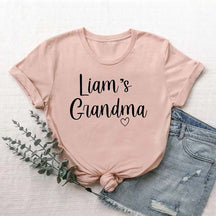 Personalized Grandma T-Shirt