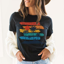 Retro Summer Vintage Style Sunset T-Shirt
