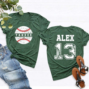 Custom Baseball Team T-Shirt