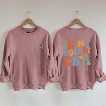 In My Hockey Mom Era Mama Sweatshirt