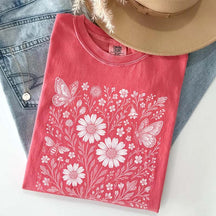 Gift for Gardener Floral T-Shirt