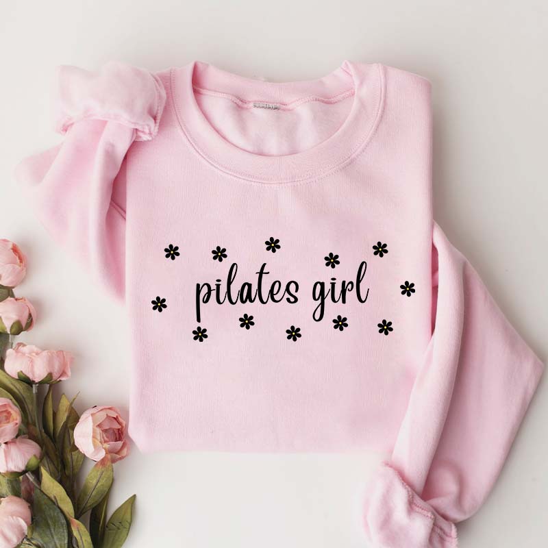 Comfort Colors Pilates Girl Dasiy Sweatshirt