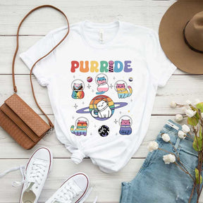 Purride Cats In Space T-Shirt