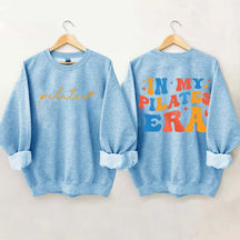 Pilates Era Workout Lover Sweatshrit