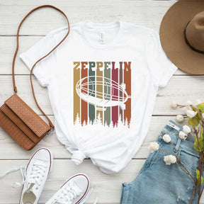 Retro Zeppelin Airship T-Shirt