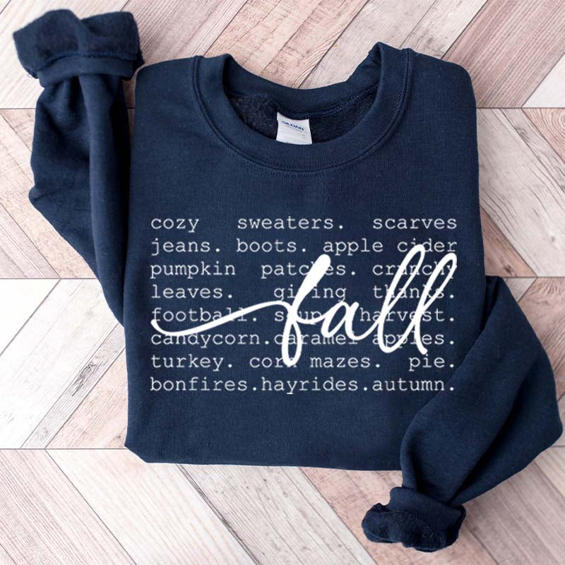 Fall Definition Sweatshirt