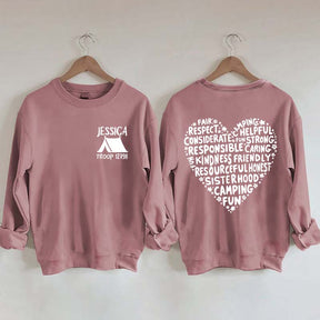 Custom Camp Sweatshirt