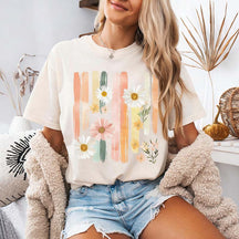 Floral Brushstroke T-Shirt