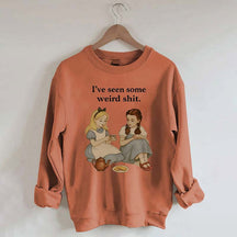 Vintage Girls Funny Sweatshirt