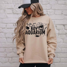 Take Me to the Boy Aquarium Hockey Sweatshirt