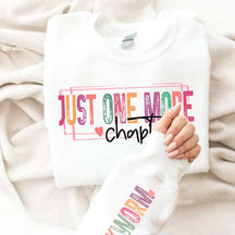 Just One More Chapter Lover Sweatshirt