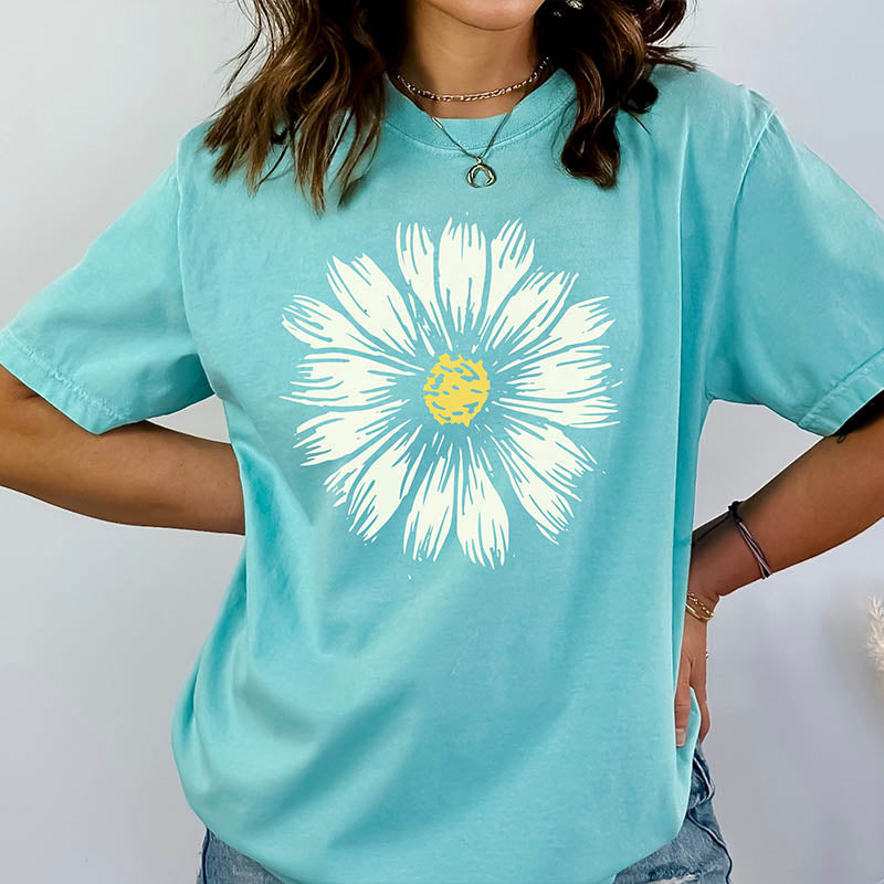 Cute Boho Floral Daisy Wildflower T-shirt