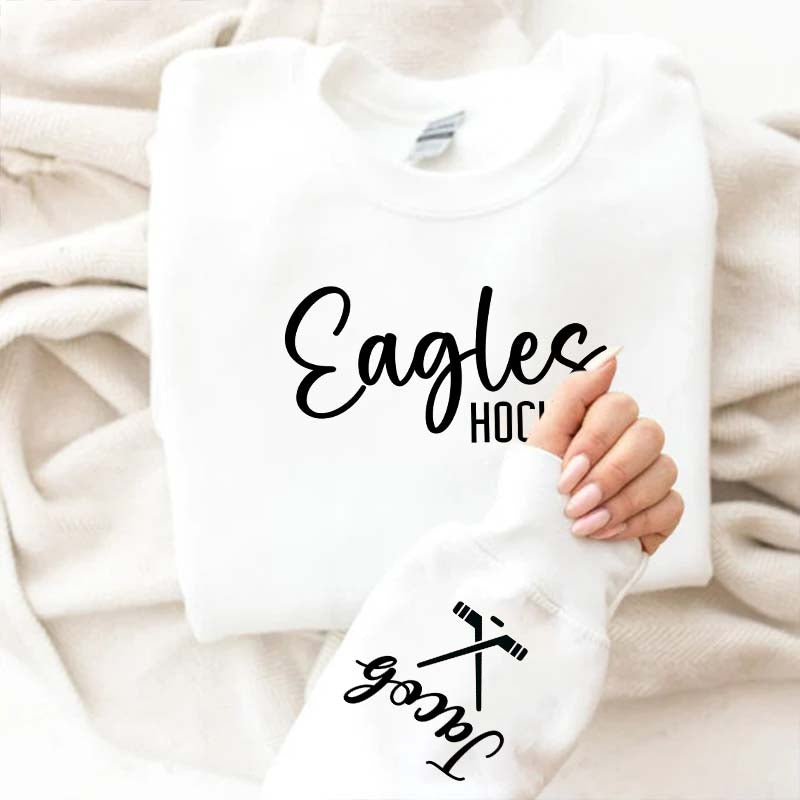 Personalized Hockey Mom Team Name Sweatshirt