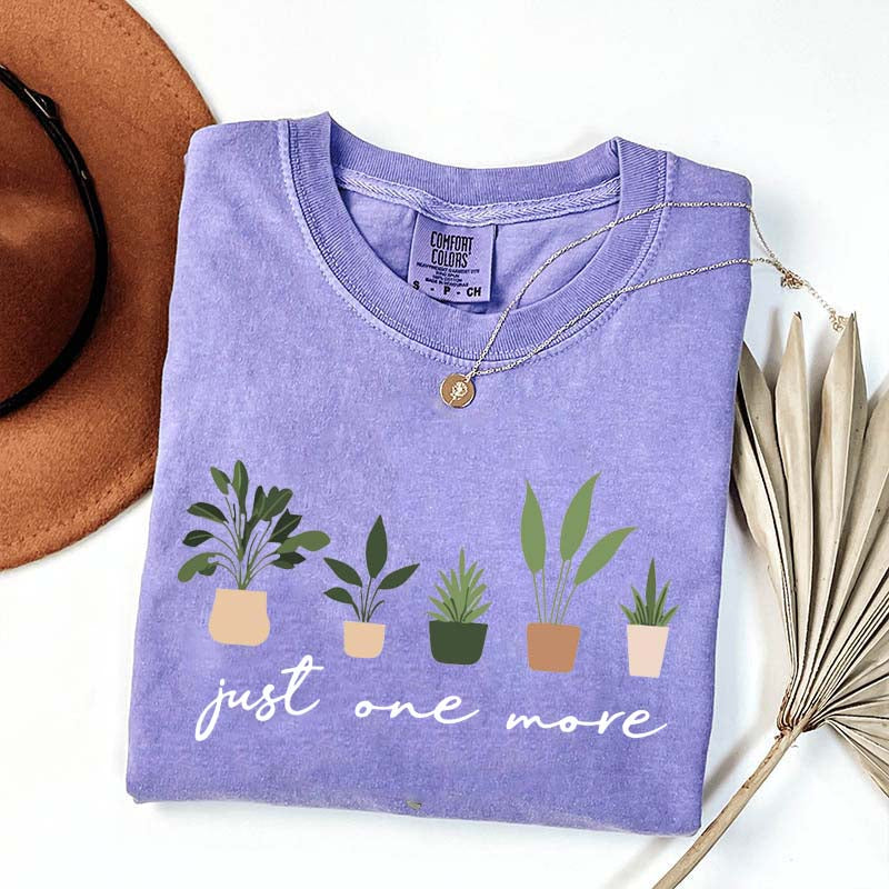 Just One More Botanical T-Shirt