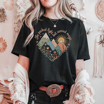 Hiking Wildflower Outdoorsy T-Shirt